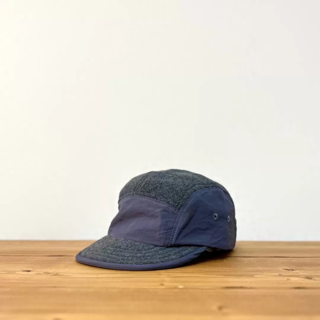fleece×nylon cap : フリース×ナイロンキャップ
